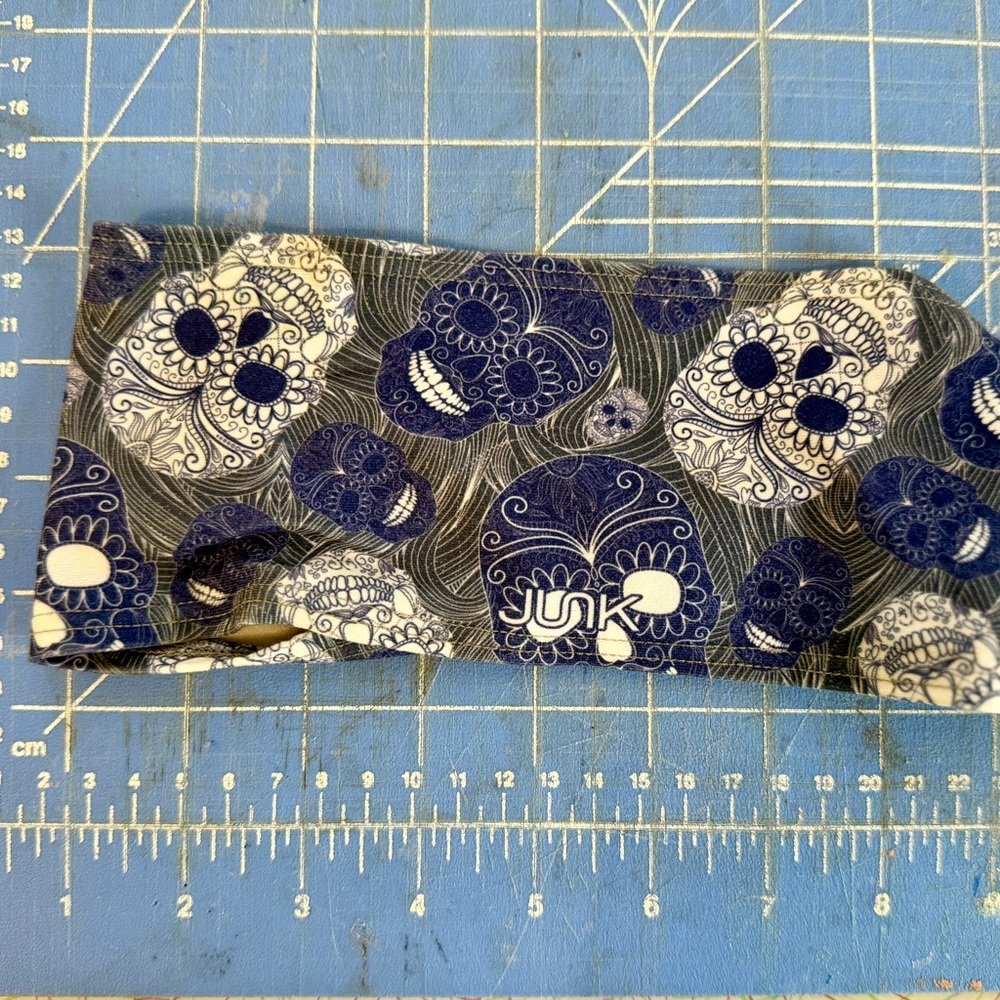 JUNK Skull Patterned Headband